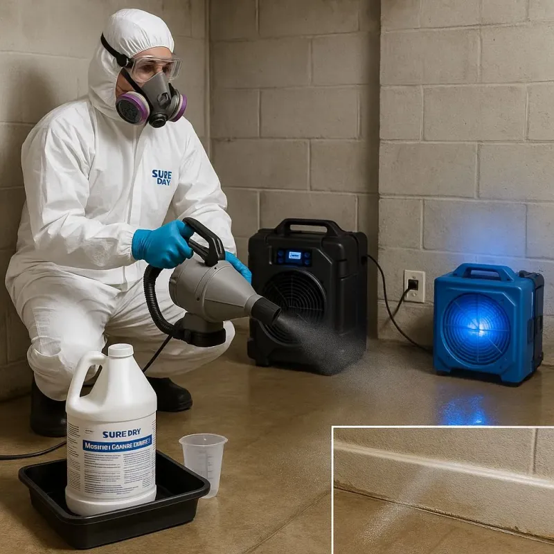 Sanitization and Odor Removal process in Cape May County, NJ